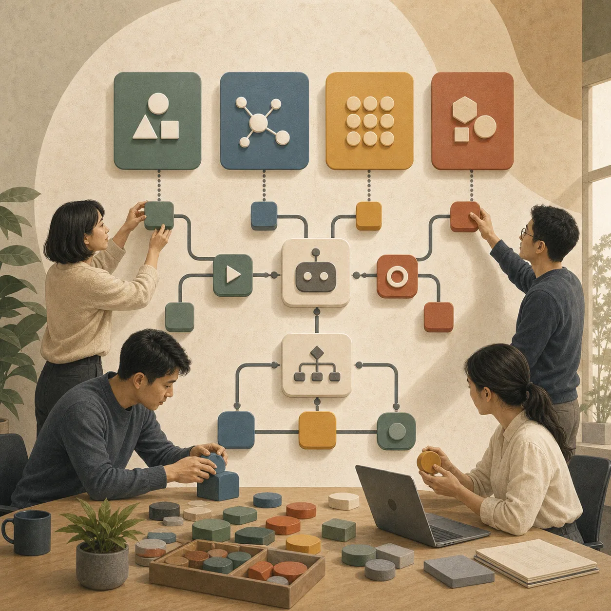 零程式碼 AI 工具的四大類